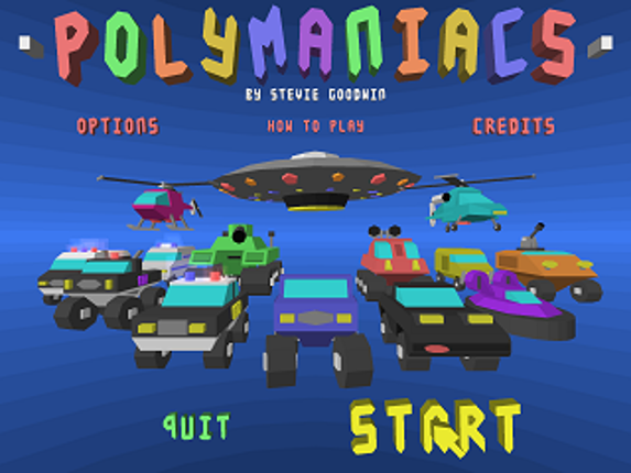 POLYMANIACS Game Cover