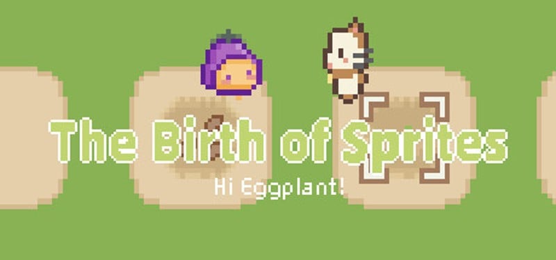 Hi Eggplant:The Birth of Sprites Game Cover