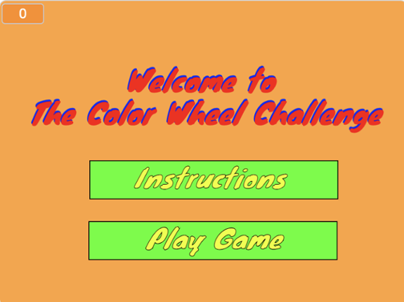 The Color Wheel Challenge Game Cover