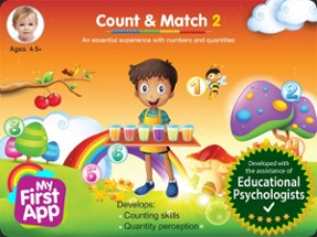 Count &amp; Match 2 Preschool game Image