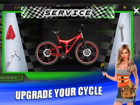 Crazy Bicycle Race: Stunt Game Image