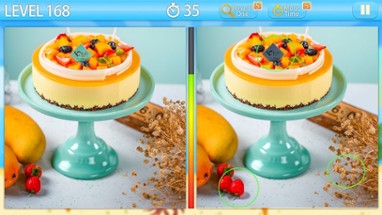 Find out the differences - Delicious cake Image