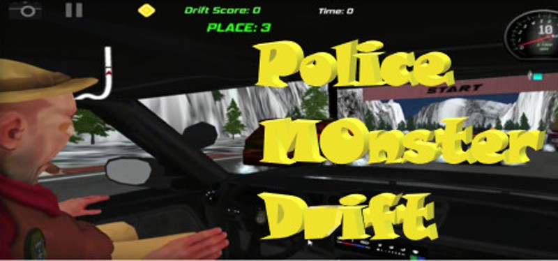 Police Monster Drift Game Cover