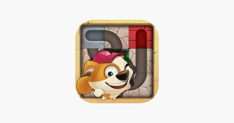 Slide Puzzle Puppy Rescue Game Cover