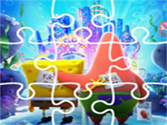 Spongebob Sponge On The Run Jigsaw Game Cover