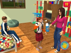 Virtual Mom : Happy Family 3D Image