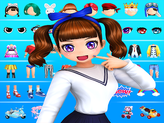 Dress up-3D beauty girls Game Cover