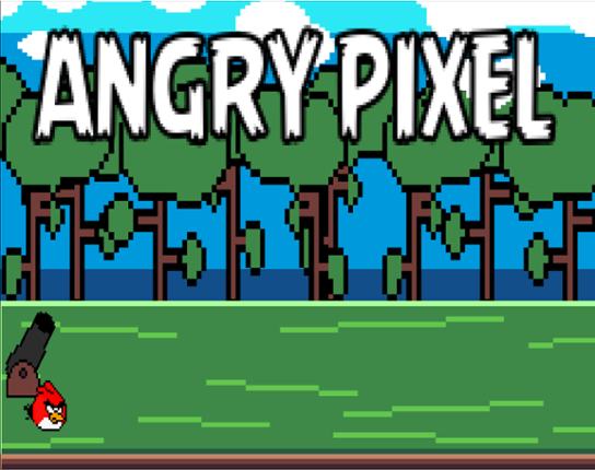 Angry birds pixel art Game Cover