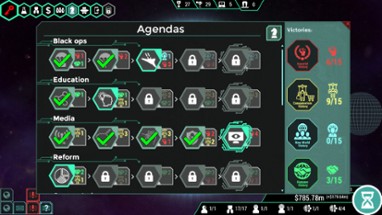 Spinnortality | cyberpunk management sim Image