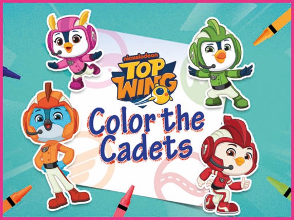 Top Wing: Color the Cadets Game Cover