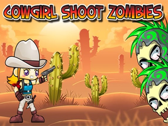 Cowgirl Shoot Zombies Game Cover