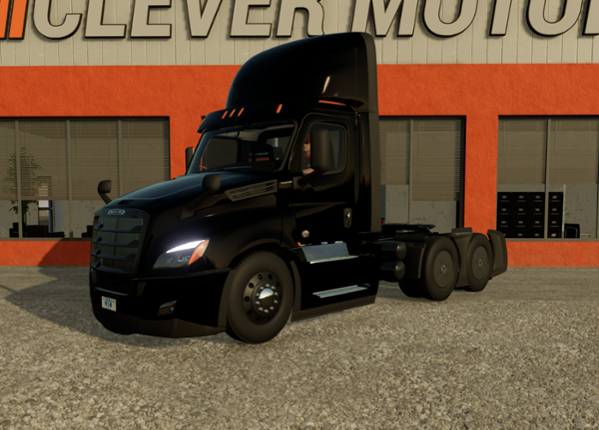 2022 Freightliner Cascadia Daycab FS22 Game Cover