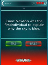 True or False Quiz Trivia Game Image