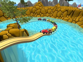 Baby Train 3D Premium Image