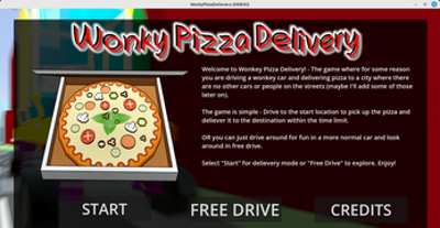Wonky Pizza Delivery Image