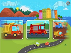 Kids Car, Trucks - Puzzles Image