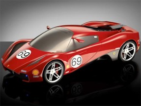 Super Cars Ferrari Puzzle Image
