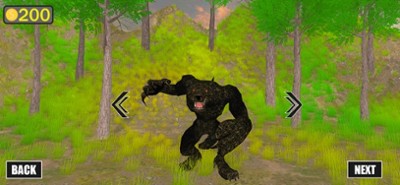 Teen Werewolf Bigfoot Monster Image