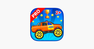 Toddler Racing Car Game for Kids. Premium Image