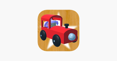 Baby Train 3D Premium Image