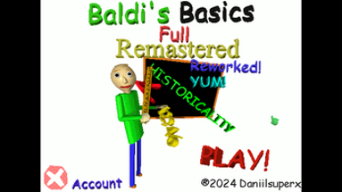 Baldi's Basics Full Remastered Reworked Image