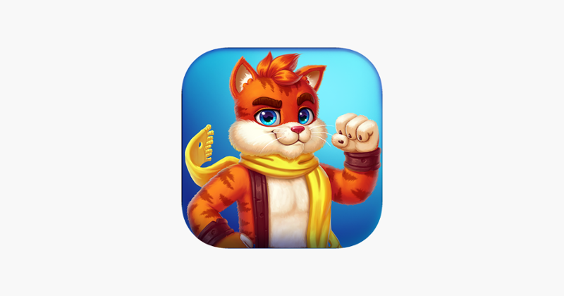 Cat Heroes - Match 3 Puzzles Game Cover