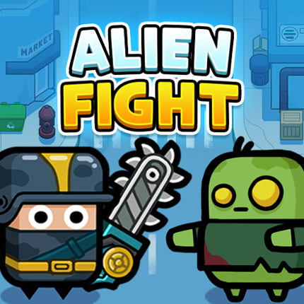 Alien Fight: Police vs Zombie Game Cover