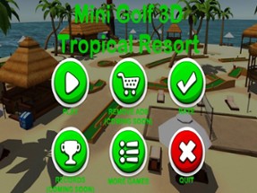 Mini Golf 3D Tropical Resort Image