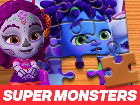 Super Monsters Jigsaw Puzzle Game Cover