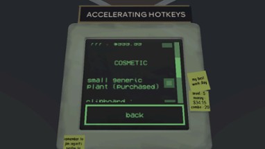 accelerating hotkeys Image