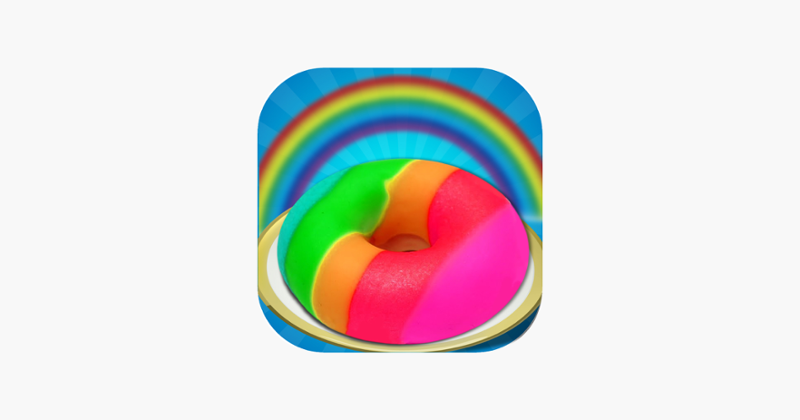 DIY Rainbow Sweet Donut Cake Maker - Donuts Chef Game Cover