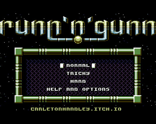 Runn 'n' Gunn (C64) Game Cover