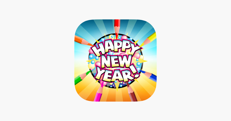 Happy New Year - Coloring Book for me &amp; children Game Cover