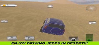 SUV Hilux Desert Driving Image