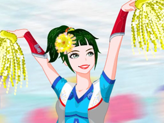 Cheerleader Dress Up Game Cover