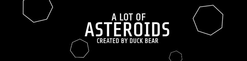 A Lot Of Asteroids Game Cover