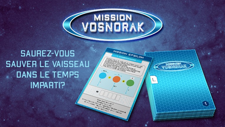 Escape Game Mission Vosnorak : Canon Epsilon Game Cover