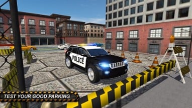 Extreme Police Car Parking 3D Image