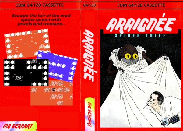Araignée - Spider Thief (C64) Commodore 64 Game Cover