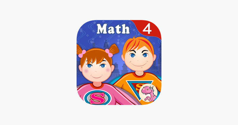 Grade 4 Math Common Core: Cool Kids’ Learning Game Game Cover