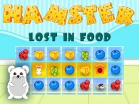 Hamster Lost In Food Image