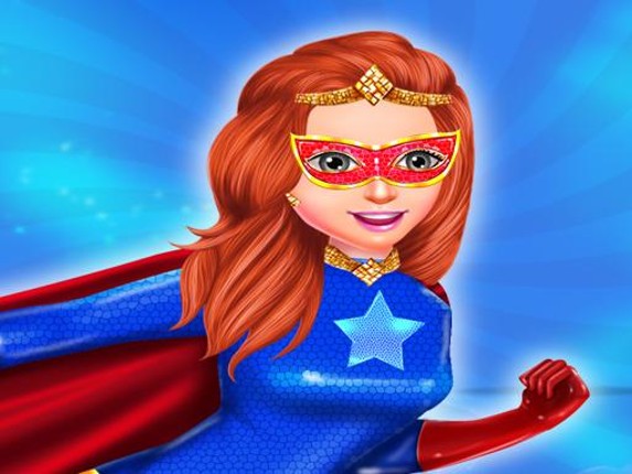 Super Power Hero Girls Runner Game Adventure Game Cover