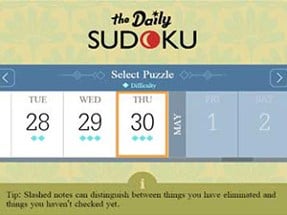 The Daily Sudoku Image