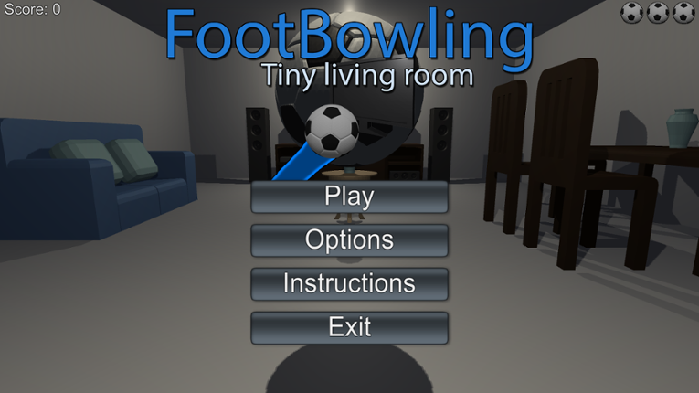 FootBowling Game Cover