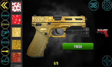 Gun Builder Custom Guns - Shooting Range Game Image