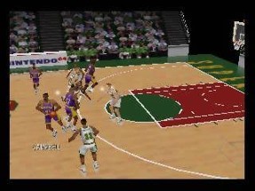 Kobe Bryant in NBA Courtside Image