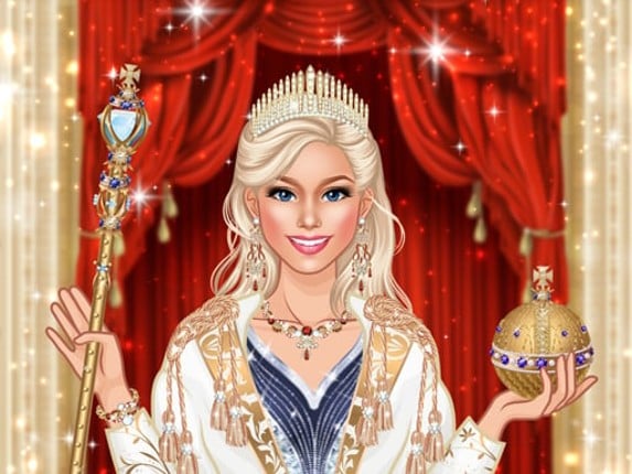 Royal Dress Up Queen Fashion Game for Girl Game Cover