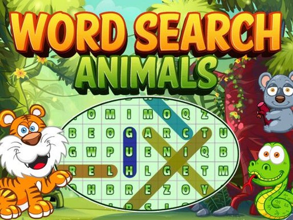 Word Search Animals Game Cover