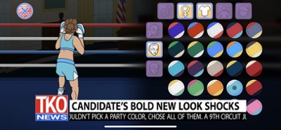 Election Year Knockout: Boxing Image