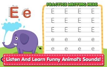 Alphabet Writing For Kids Image